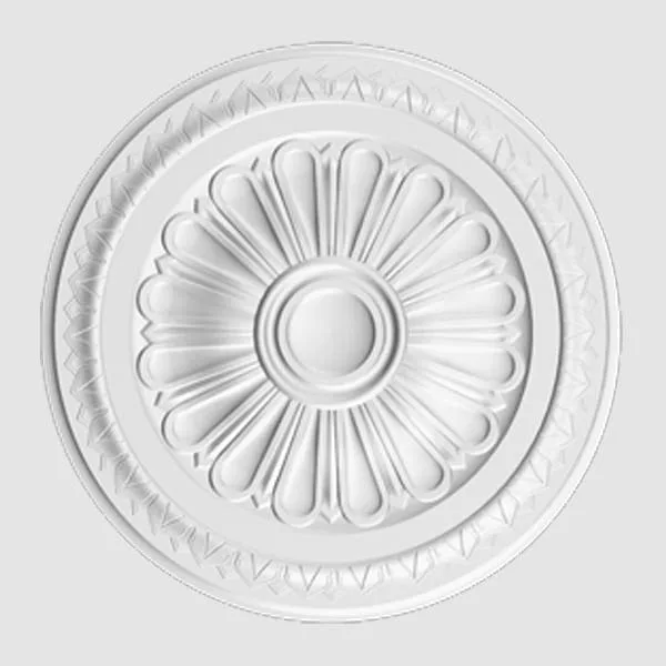 Orac R14 ceiling rose with intricate floral floral design for decorative ceiling detail