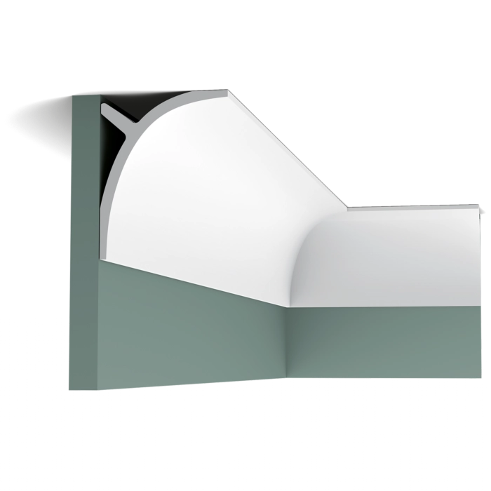 Orac Decor C991 border wall-mounted LED light fixture, modern angled design