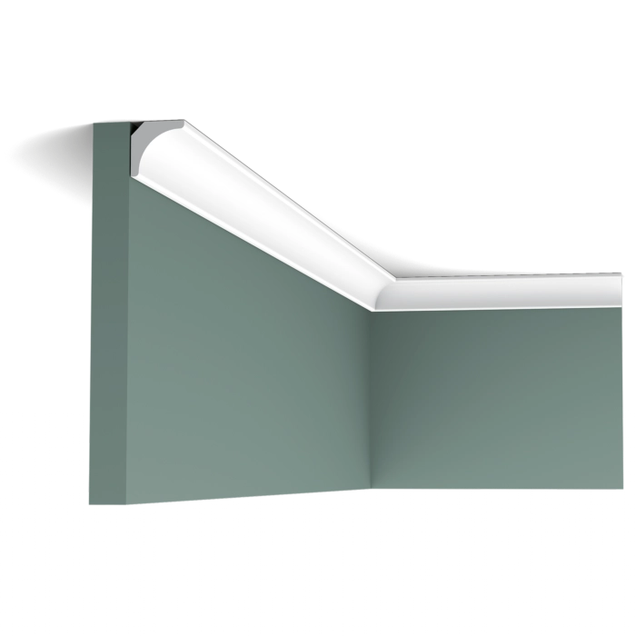 Orac CX133 coving with modern LED corner ceiling light fixture