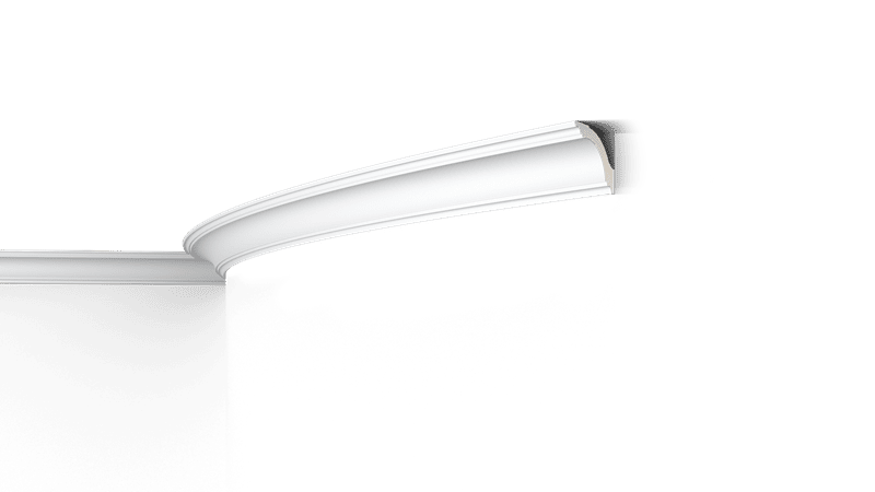 NMC Arstyl Z1220 Flex flexible coving corner detail on black background