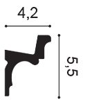 Orac Decor C323 Coving side cut