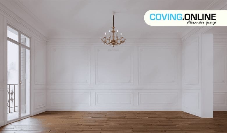 Living room without coving