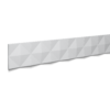 NMC Pyramid wall panel shown against a black background