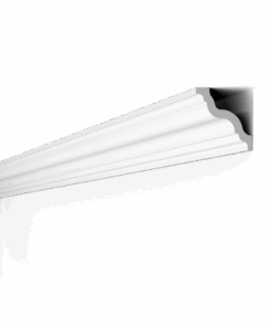 NMC 02 Nomastyl GR coving corner detail for interior ceiling trim in white to match room decor