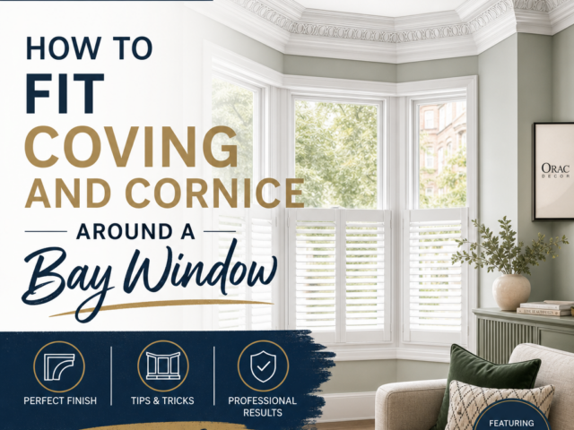 How to Fit Coving Around a Bay Window