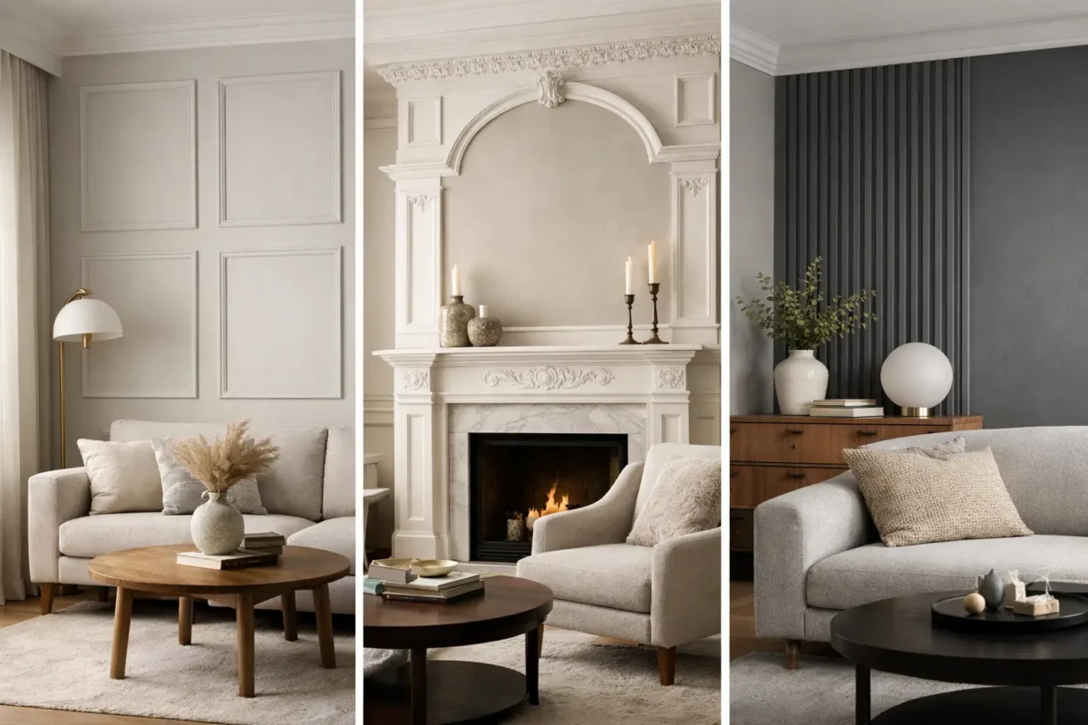 10 Wall Moulding Ideas for Living Room Style