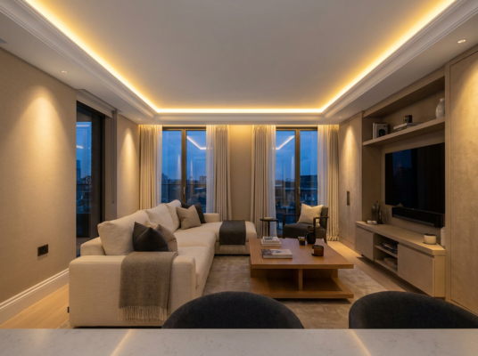 LED Coving Living Room Hero