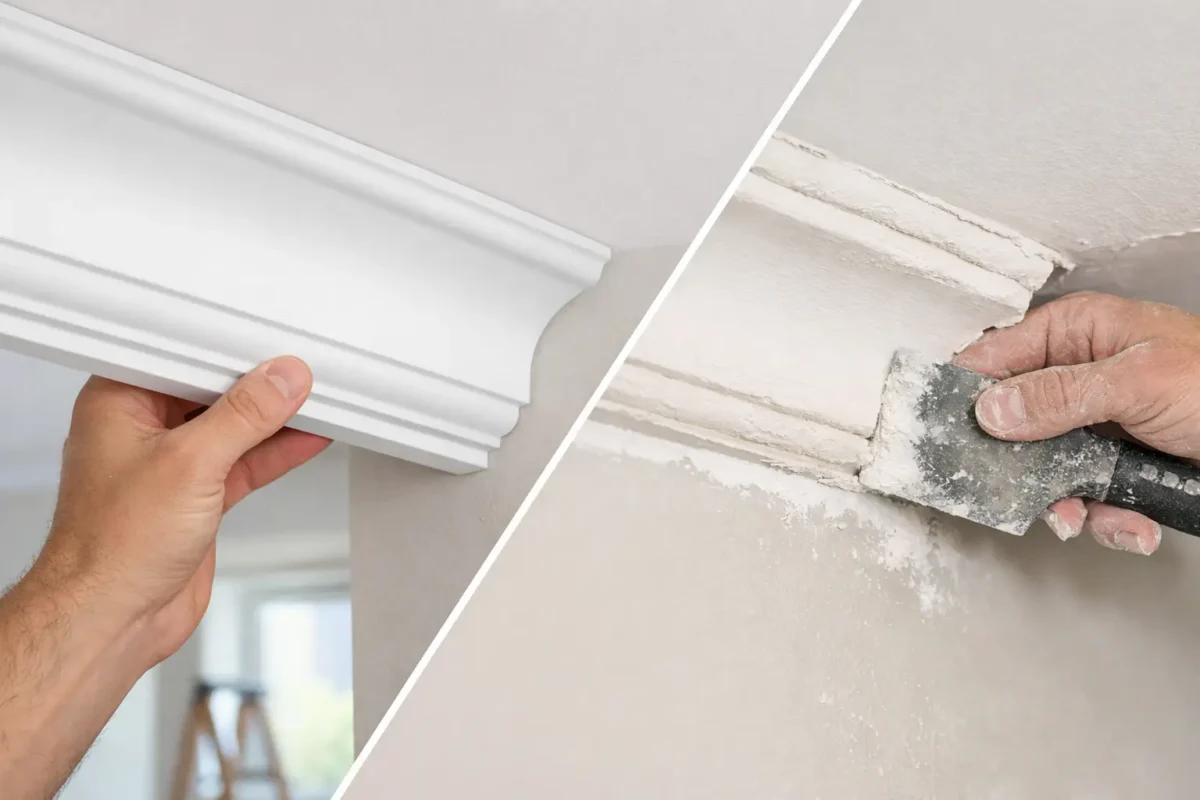 Polyurethane Coving vs Plaster: Which Fits?