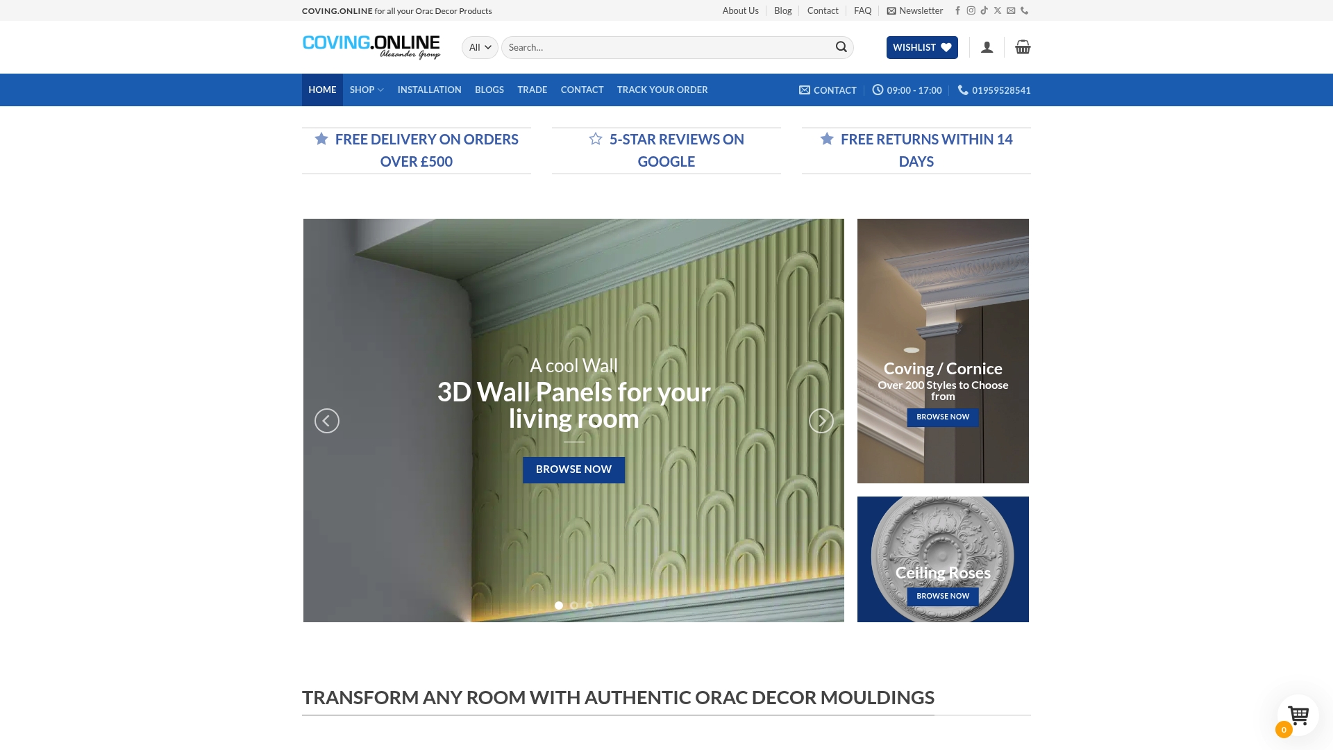 Coving