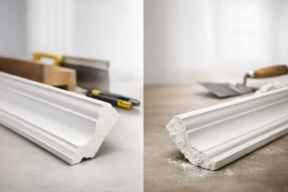Polyurethane Cornice vs Plaster - Which Is Best?