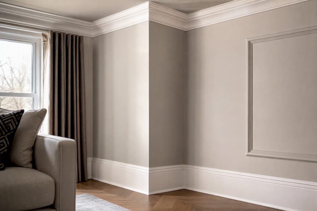 Coving and skirting board proportions