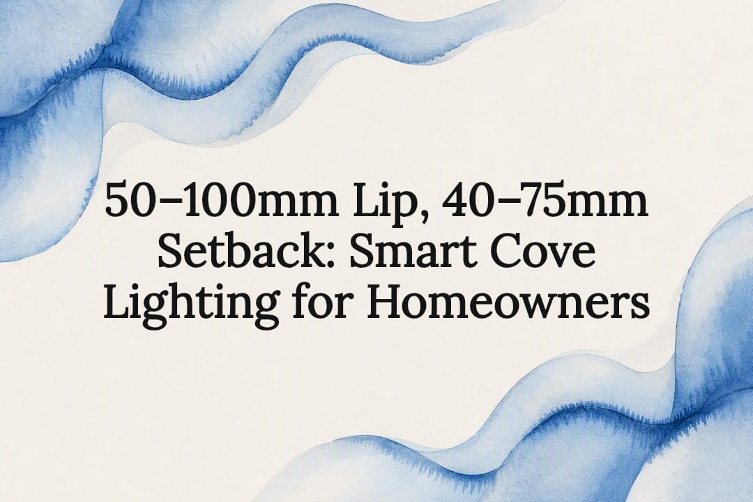 Decorative watercolor title card frame