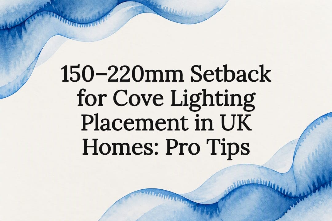 Decorative cove lighting title card