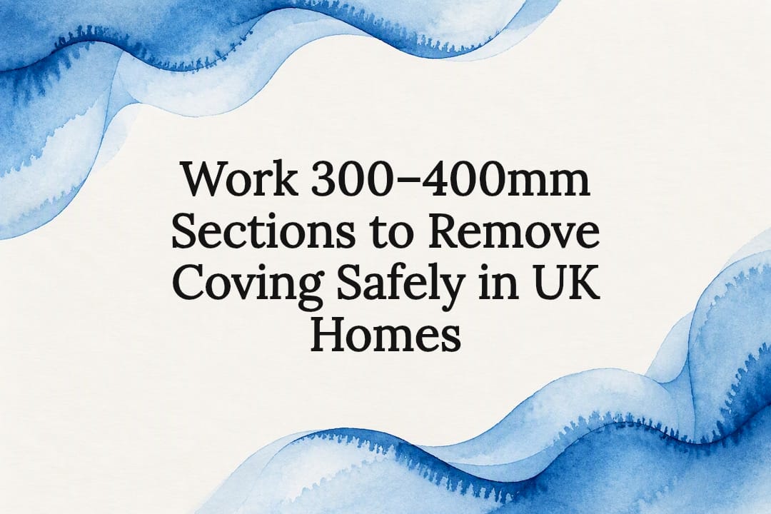 Decorative coving removal title card