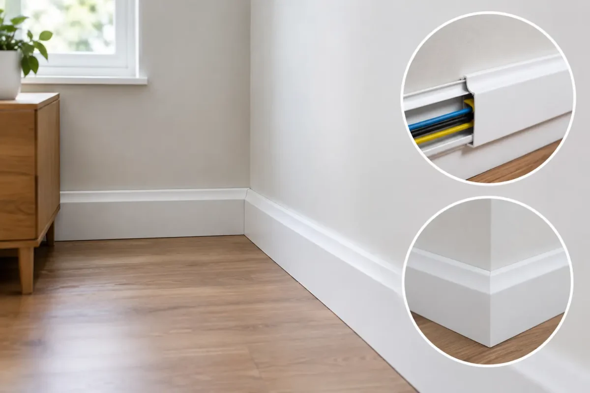 Can Coving Hide Cable Trunking Effectively?