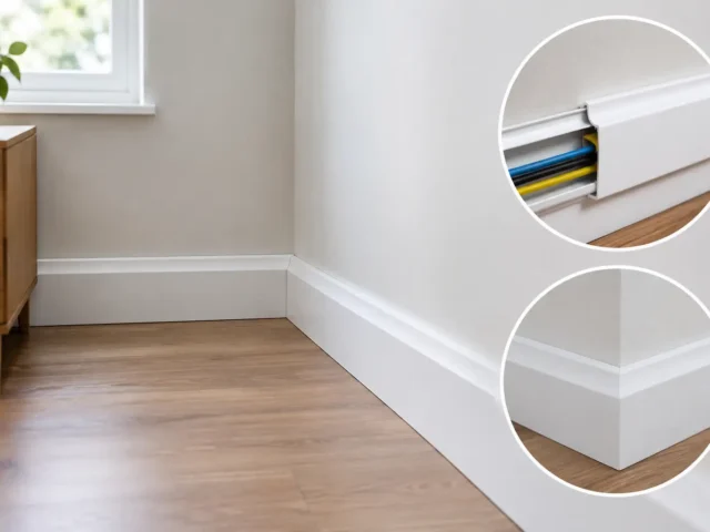 Can Coving Hide Cable Trunking Effectively?