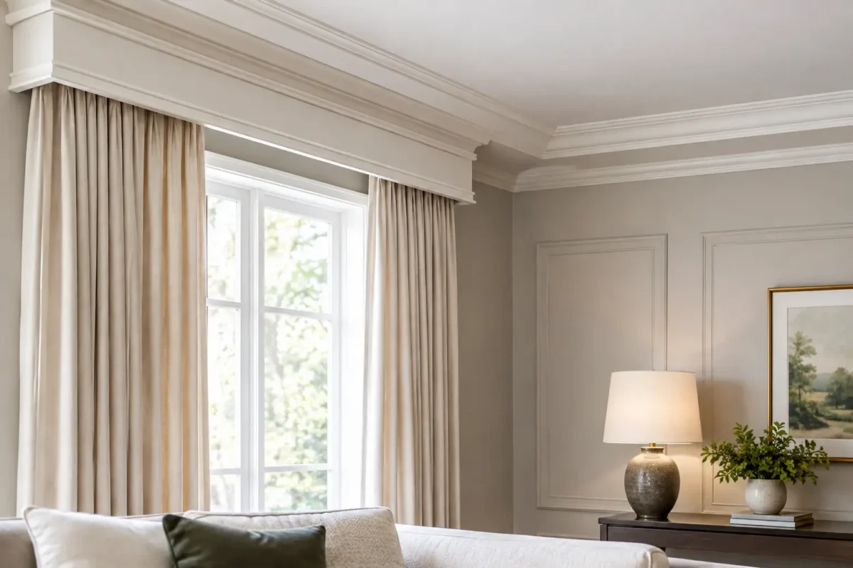Modern Cornice Design for Refined Interiors