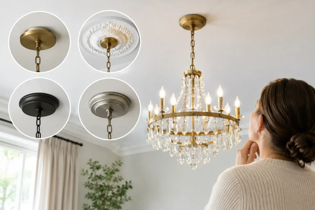 Choosing a Ceiling Rose for a Chandelier