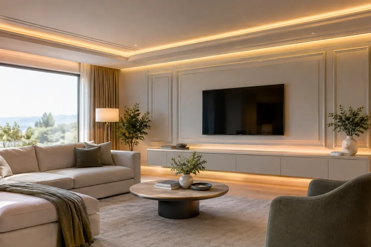 Smart Lighting Mouldings for Refined Interiors